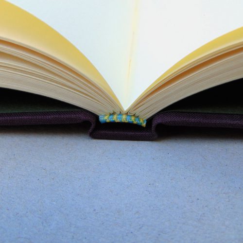 Libro de firmas "40" años con cristal. MardePapel.