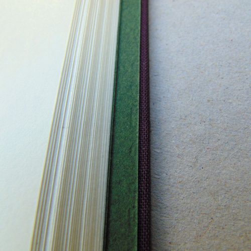 Libro de firmas "40" años con cristal. MardePapel.