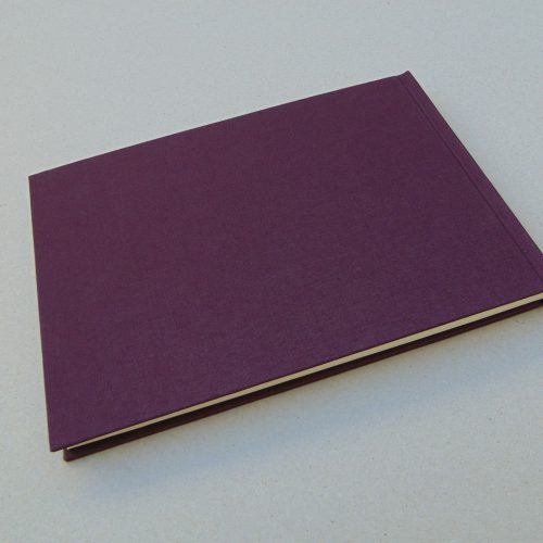 Libro de firmas "40" años con cristal. MardePapel.