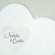 Integra las tarjetas de invitación de la boda a tu libro de firmas 1. MardePapel