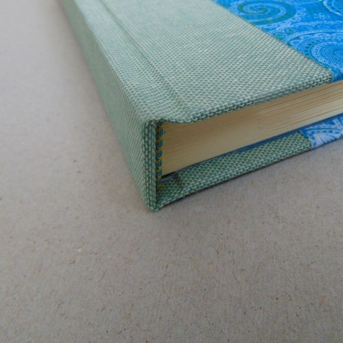 Álbum de fotos Teal Paisley 1. MardePapel