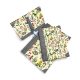 Conjunto con carpeta con flores silvestres 1. MardePapel