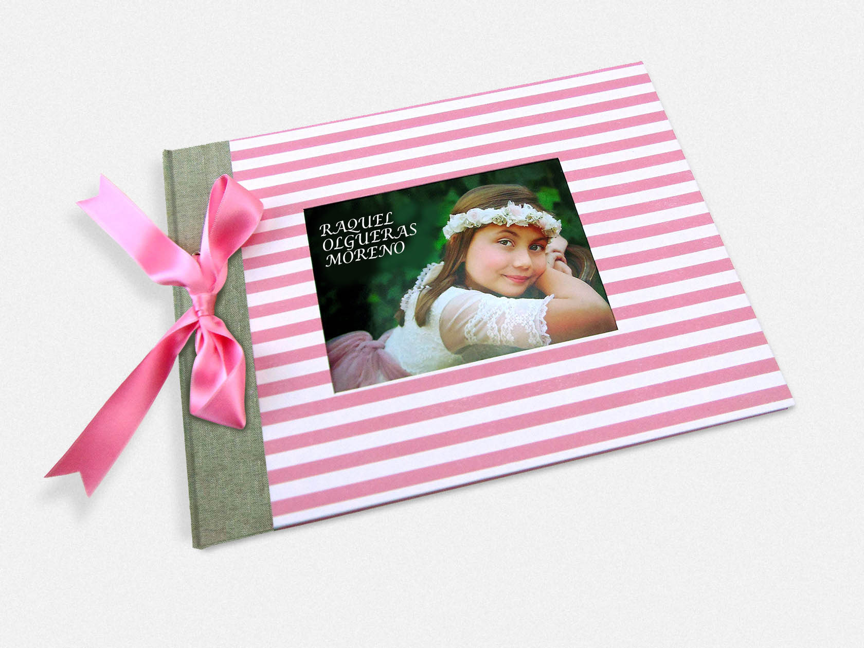 Libro de firmas para comunión personalizado