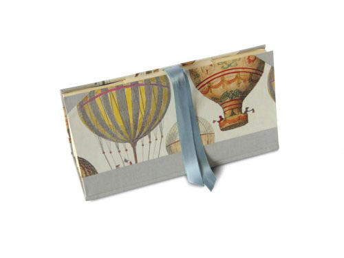 Libreta y fichero con globos aerostáticos 1. MardePapel