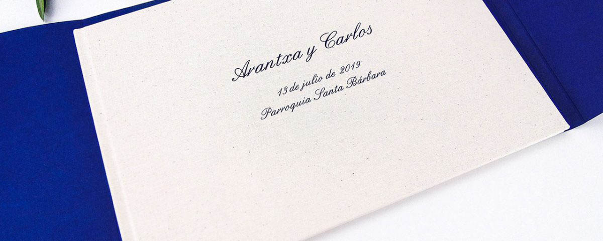 Libro de firmas para boda 2020-11. Mardepapel