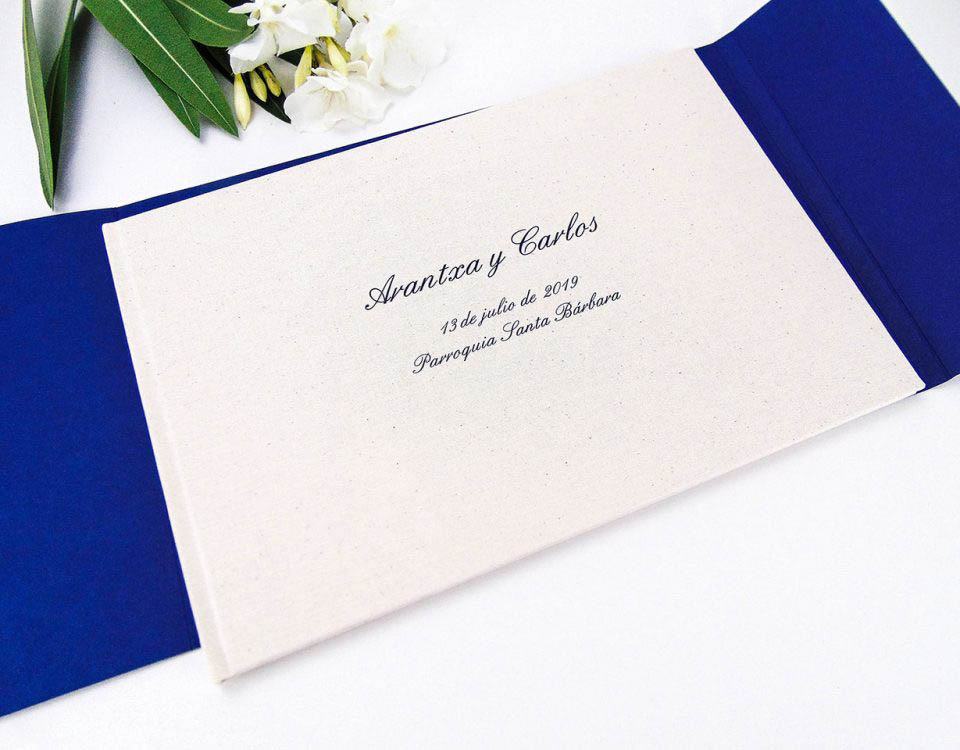 Libro de firmas para boda 2020-11. Mardepapel