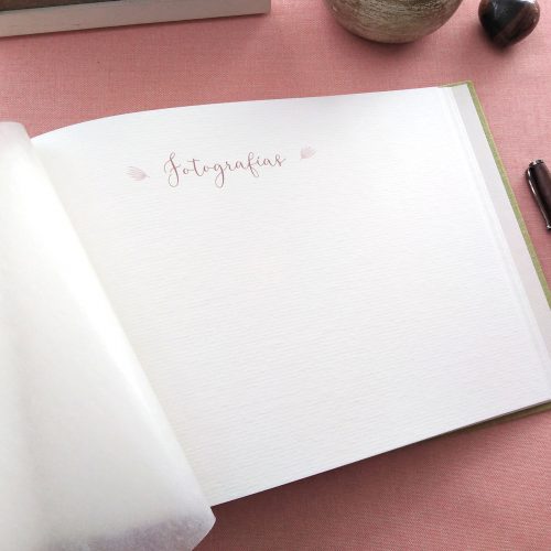 Libro de firmas niña ramo de flores 7. MardePapel