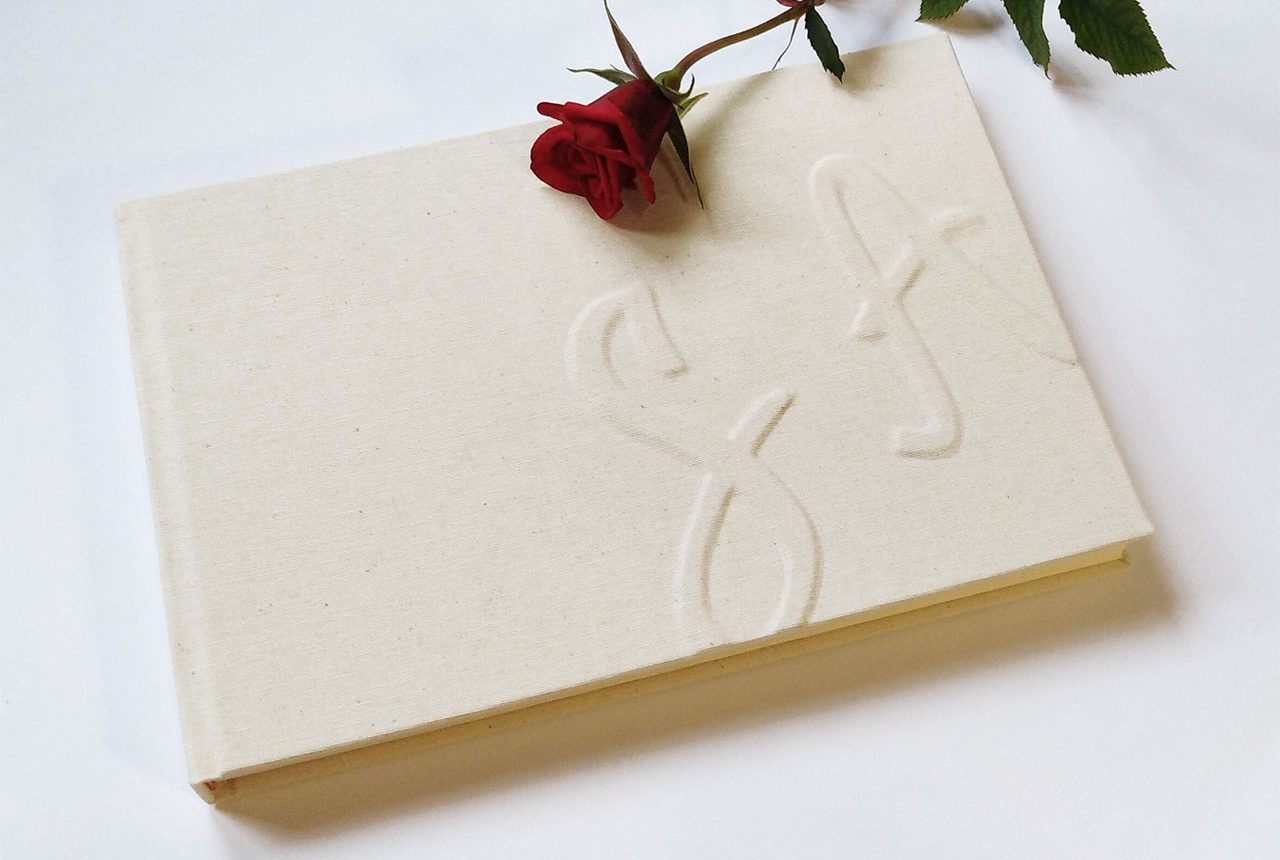 Libros de testigos y libros de firmas personalizados 14. MardePapel