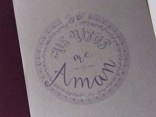 Álbum fotos para mamá con amor. MardePapel