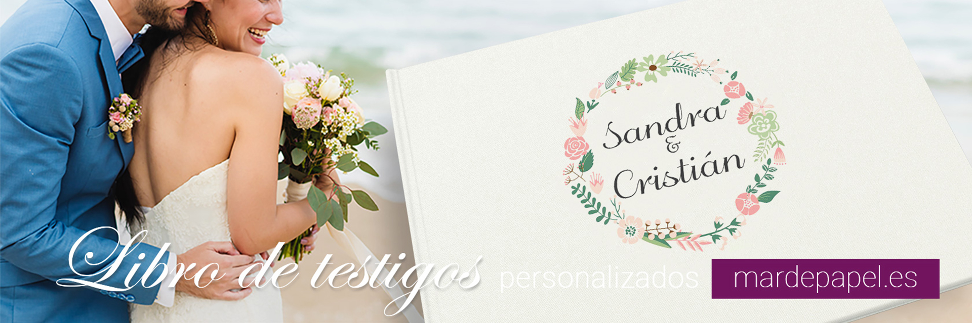 Libros de firmas - Libros de testigos - Mardepapel.es