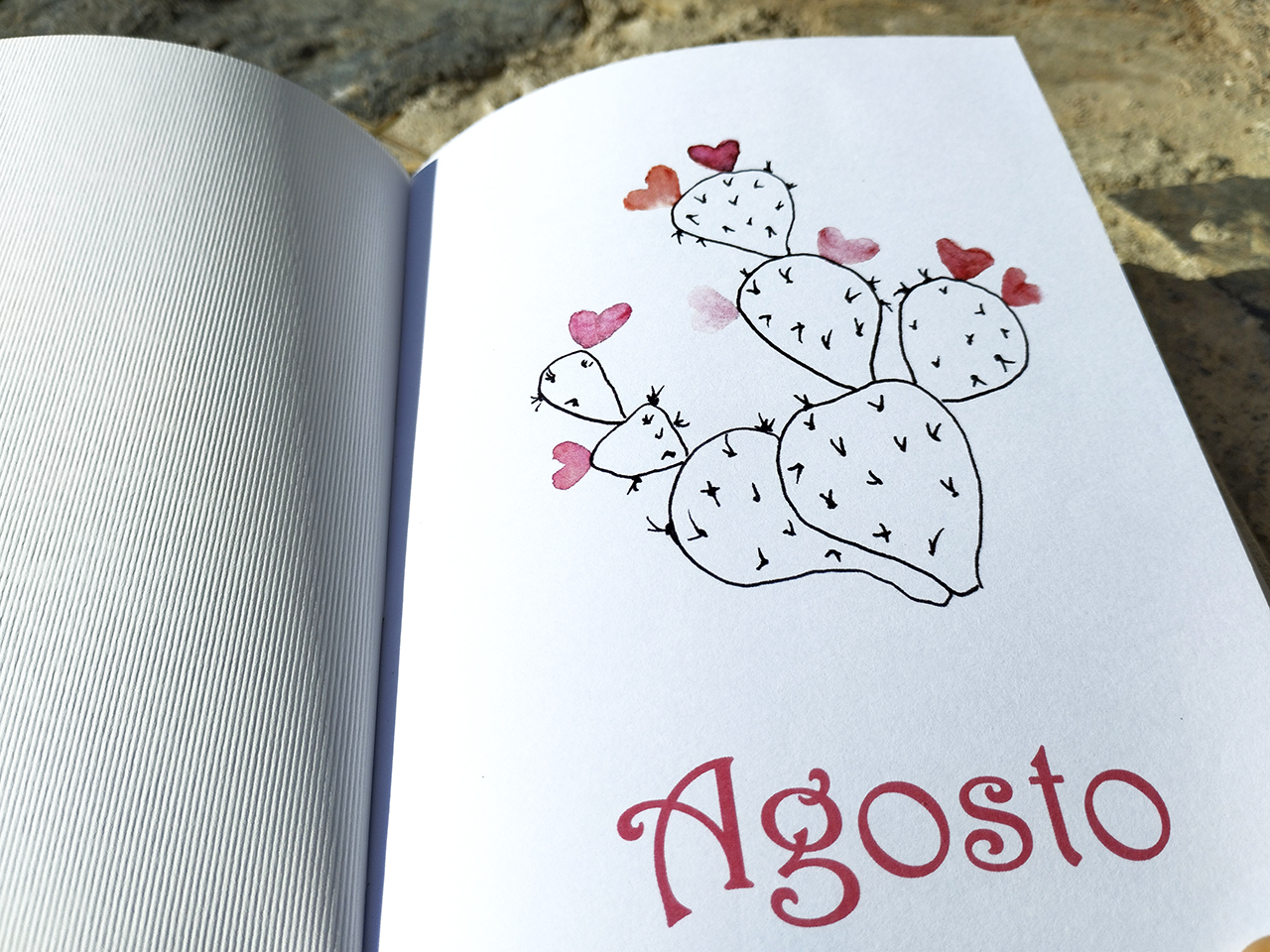 Libreta-Agenda Bosque. Mardepapel