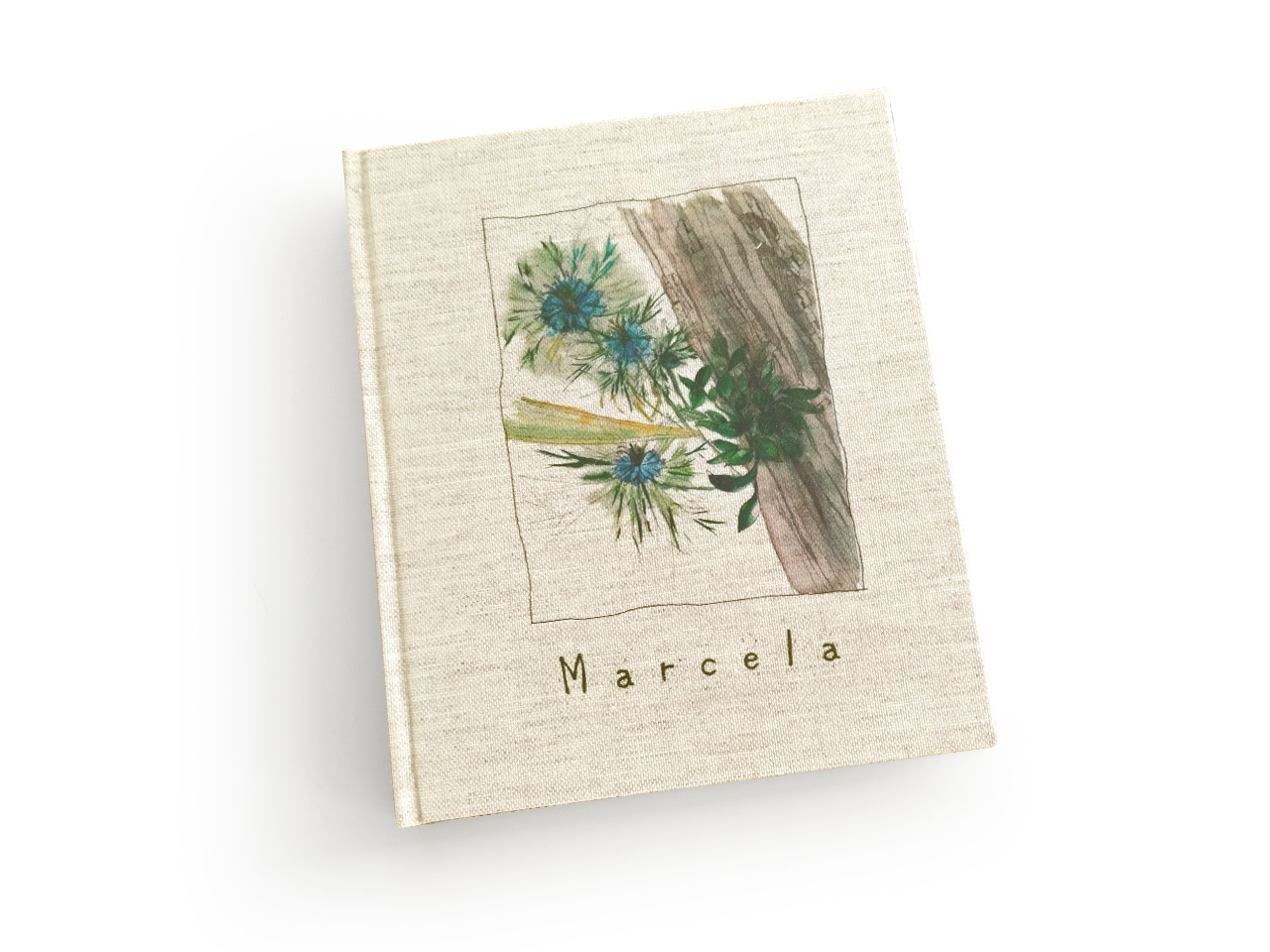 Libreta-Agenda Bosque. MardePapel